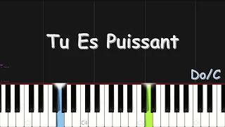 Deborah Lukalu Ft. Lord Lombo - Tu Es Puissant | EASY PIANO TUTORIAL BY Extreme Midi