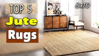 Best Jute Rugs 8x10 for Living Room that Don't Shed