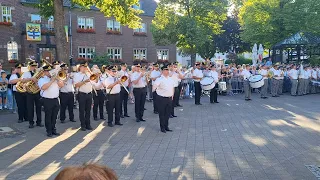 Schützenfest Dormagen 2022 - Stadtkapelle Köln (kleine Marschbesetzung)