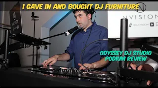 I GAVE IN AND BOUGHT DJ FURNITURE | ODYSSEY DJ STUDIO PODIUM REVIEW (DJ TECH THURSDAY)