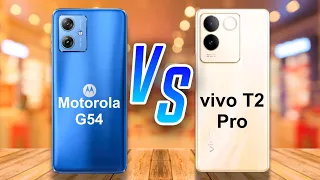 Motorola G54 ⚡ vs ⚡ vivo T2 Pro Full Specifications Comparison