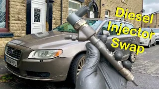 Volvo V70 D5 Injector Replacement / Faulty Diesel Injector Diagnose and Repair