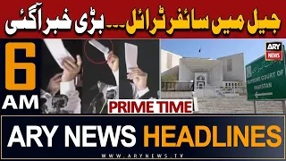 ARY News 6 AM Prime Time Headlines | 20th January 2024 | Cipher Case - Latest Updates