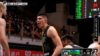 【P. LEAGUE+】2022-2-13 高雄鋼鐵人 VS 台新夢想家 - 沃克喊短暫停沒被看到，氣到手臂都爆青筋了