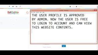 How user register and how super admin approve