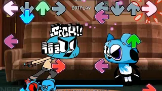 Friday Night Funkin' Gumball Confronting Yourself [Reskin and Remix] #fnf #mod #music #ugh