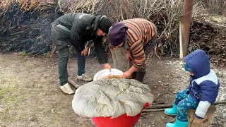 A Relaxing Video About Life In A Mountain Village! Oriental Cuisine Made From Natural Products