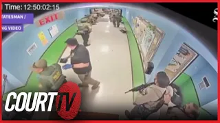 Surveillance Video Shows Police Response to Uvalde Shooting