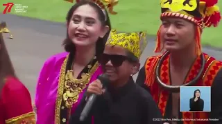 Hanya Ada Pak Jokowi! Farel Prayoga "Ojo Dibandingke" Semua Ikut Joget I Peringatan Detik Proklamasi