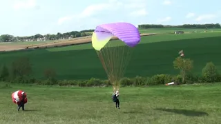 Initiation au parapente solo (epic fail)