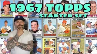 1967 Topps Vintage Baseball Cards Starter Set