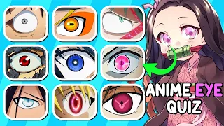 Guess the Character by their Eyes | Anime Eye Quiz