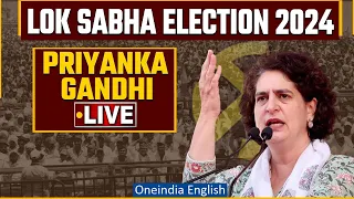 Priyanka Gandhi Public Meeting LIVE in Amethi, Uttar Pradesh | Lok Sabha Election 2024 | Oneindia