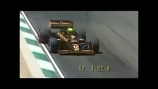 Ayrton Senna dancing car: "You look at this and you think, I can't do that." Martin Brundle