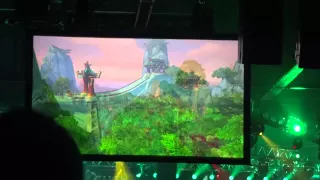 Blizzcon 2011 live announcement of World of Warcraft: Mists of Pandaria premiere trailer