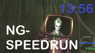 Batman: Arkham Asylum NG- Speedrun 13:56 [WR]