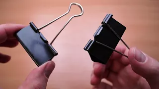 Stand for smartphone from clerical clips