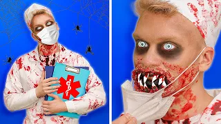 FANTASIAS DIVERTIDAS PARA HALLOWEEN || Truques DIY, Maquiagem e Brincadeiras, por 123 GO! TRENDS