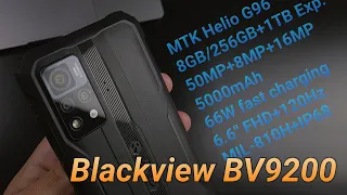Blackview BV9200 - первый взгляд на защищённый смартфон