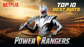 Power Rangers Top 10 BEST SUITS