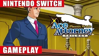 Phoenix Wright: Ace Attorney Trilogy Nintendo Switch Gameplay