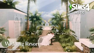 Wedding Resort | No CC | The Sims 4 Indonesia Speed Building