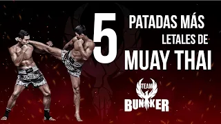 5 patadas más letales de Muay Thai