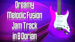 Dreamy Melodic Fusion Jam Track in B Dorian 🎸 Guitar Backing Track