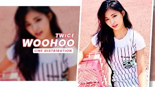 Twice • Woohoo | Line Distribution