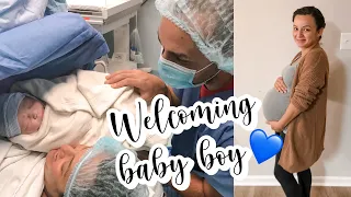 REPEAT C-SECTION BIRTH VLOG + NAME REVEAL