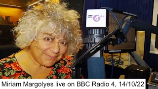 Miriam Margolyes dropping the F-Bomb live on BBC Radio 4's Today Programme.