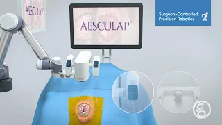 Aeos Robotic Digital Microscope from Aesculap - Ghost Medical Animation & Surgical VR