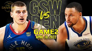 Golden State Warriors vs Denver Nuggets Game 2 Full Highlights | 2022 WCR1 | FreeDawkins