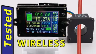 Review: Wireless display VAC8010F-500V 50A to 500A Solar Battery Energy Capacity meter