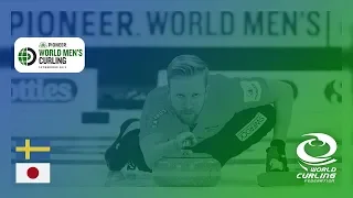 Sweden v Japan - Semi-final - Pioneer Hi-Bred World Men's Curling Championship 2019