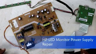 HP LED Monitor Power Supply Repair