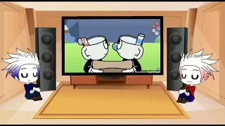 cuphead and mugman reacts to : roll or die