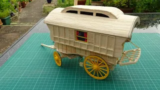 Matchstick Modelling-The Ledge Caravan