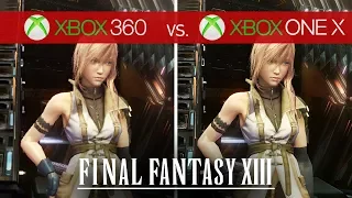 Final Fantasy XIII Comparison - Xbox 360 vs. Xbox One X