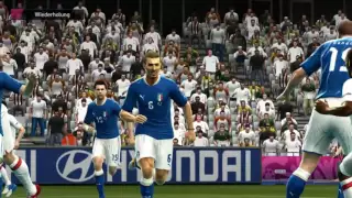 England Italien / UEFA EURO 2012 / Viertelfinale / 24.06.2012 / PES 2012