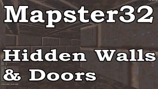 Mapster32 Tutorial: Passable Walls & Hidden Rooms & Doors