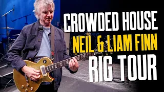 Neil Finn & Liam Finn Of Crowded House [Guitar Rig Tour 2022]