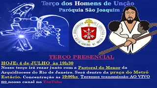 Terço ITINERANTE rezando com a Pastoral do Menor