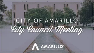 Amarillo City Council Meeting 7/28/2021