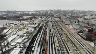 Станция Белгород с высоты птичьего поле! Приятного просмотра.