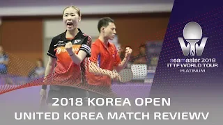United Korea Mixed Doubles Team Match Review | 2018 Korea Open