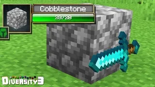 If COBBLESTONE was a Minecraft MOB... (Diversity 3 Boss FINALE)