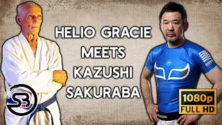 Helio Gracie Meets Sakuraba After Royce Gracie Fight - Remastered