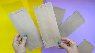 IDEIAS FOFAS DE LEMBRANCINHAS PARA A PÁSCOA COM SACOLA DE PAPEL/DIY FÁCIL E BARATO