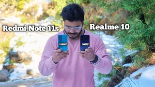 Redmi Note 11s Vs Realme 10 Full Comparison 🔥🔥 108MP Vs 50MP